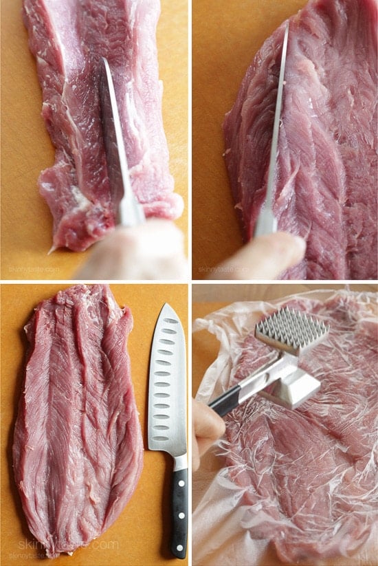 This Reuben Stuffed Pork Tenderloin is stuffed with all the elements of a classic Reuben sandwich – pastrami, sauerkraut, Thousand Island dressing and Swiss cheese!