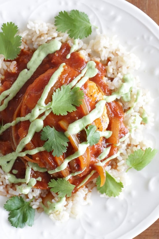 Skillet Chicken with Chipotle and Tomatoes