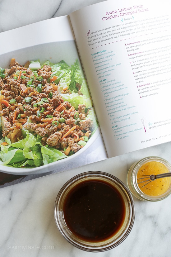 Asian Lettuce Wrap Chicken Chopped Salad