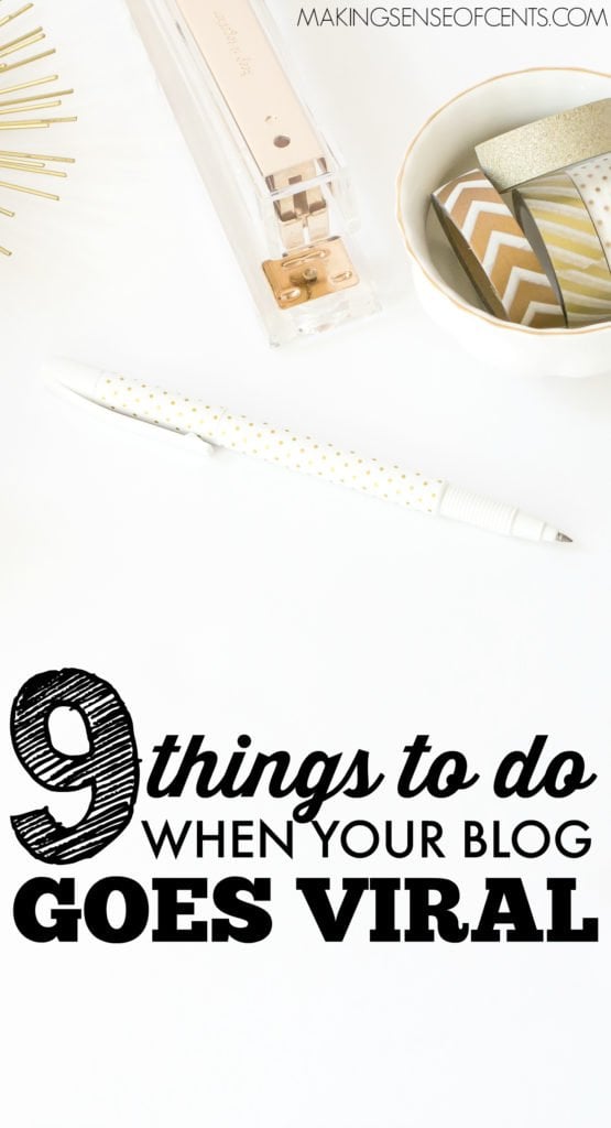 Every blogger and/or online influencer dreams that their brand, social media post, or blog post will go viral. However, your brand or post going viral doesn’t mean your work is finished. It actually means your work is just beginning!