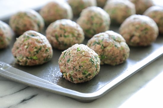 Slow Cooker Broccoli Rabe Meatballs-8