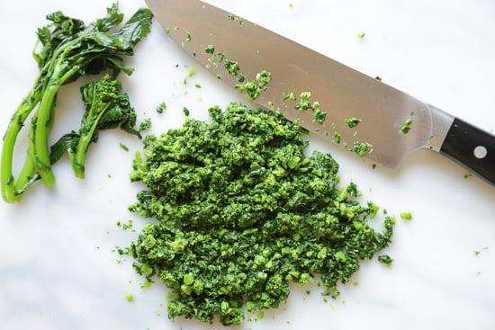 Slow Cooker Broccoli Rabe Meatballs-9