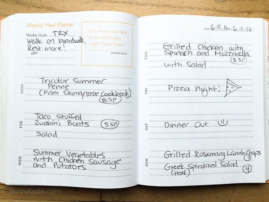 The Skinnytaste Meal Planner