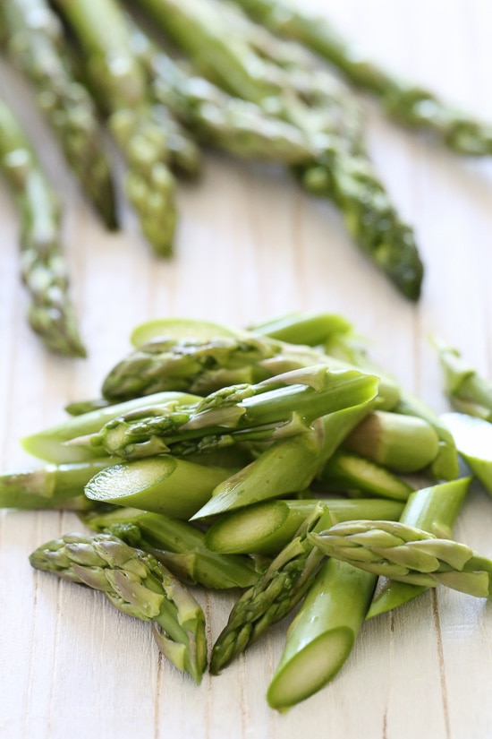 This delicious and easy salad features succulent lobster tossed with chopped asparagus and tomatoes in a light lemon dressing so you can still taste the sweet lobster meat.