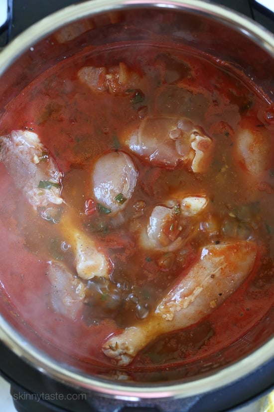 Chicken stew (pollo guisado) is one of my favorite comfort foods, and my whole family loves it. I made this three times the past two weeks, that's how good this was!