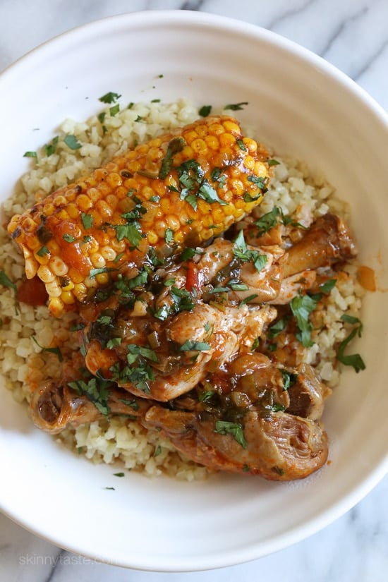 Instant Pot Chicken Stew with corn (pollo guisado) is one of my favorite comfort foods. It's a simple dish, but my whole family loves it. I make it at least 2 times a month! 