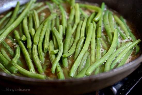 This quick and easy weeknight dish is made all in one skillet. You can modify this basic recipe using any veggies you like!