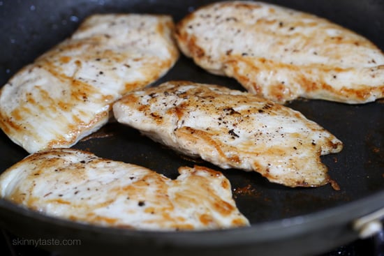 This quick and easy weeknight dish is made all in one skillet. You can modify this basic recipe using any veggies you like!