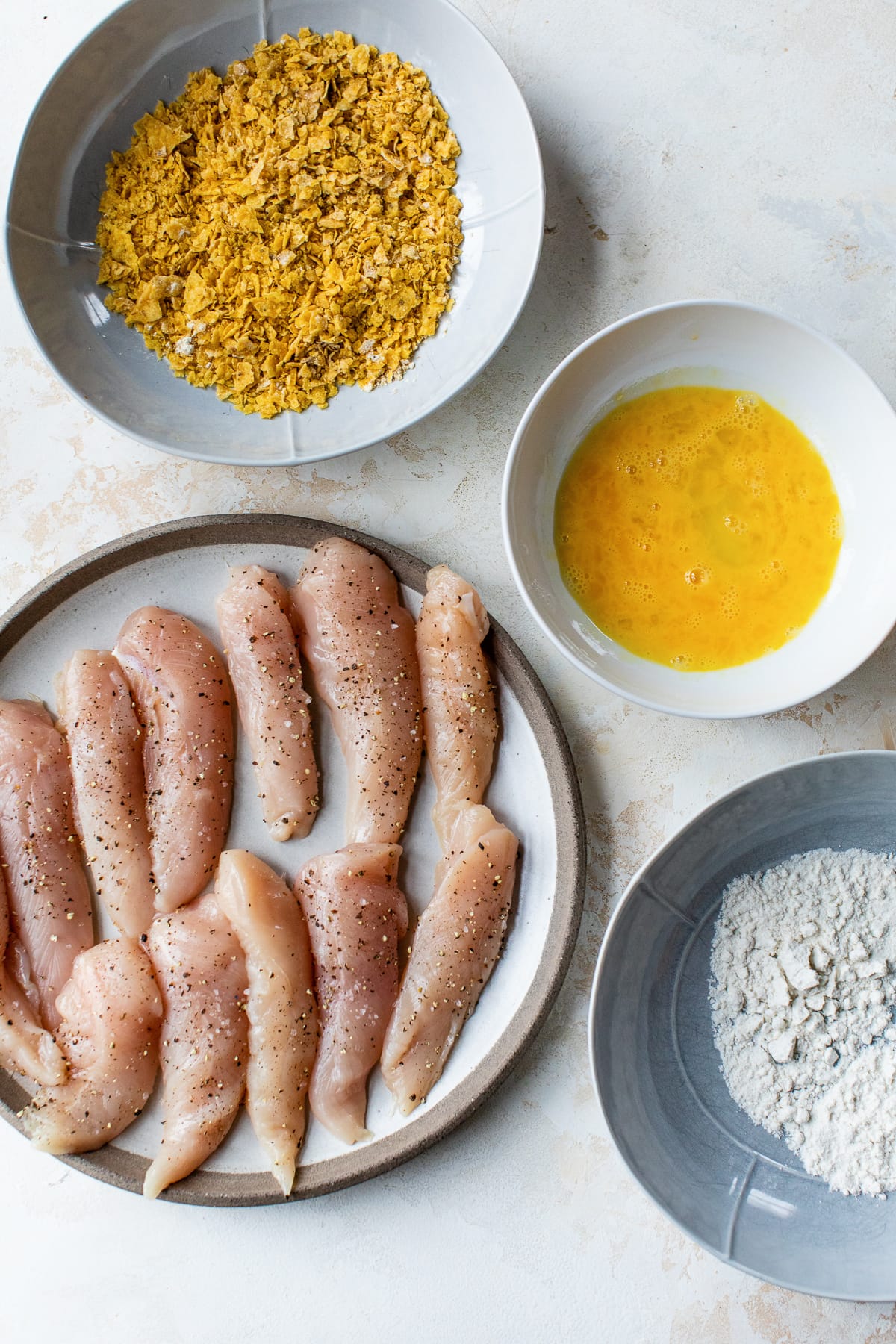 Tortilla Encrusted Chicken Tenders ingredients