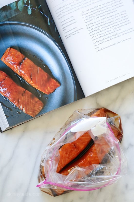 Maple Soy Glazed Salmon