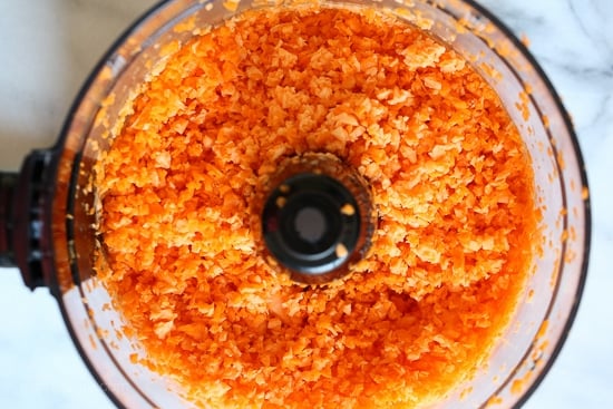 A healthier alternative to tater tots, and a great way to sneak orange-colored vegetables into your kids meals which are high in vitamin C and beta-carotene.