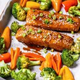 Sheet Pan Teriyaki Salmon