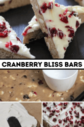 Cranberry Bliss Bars