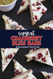 Cranberry Bliss Bars