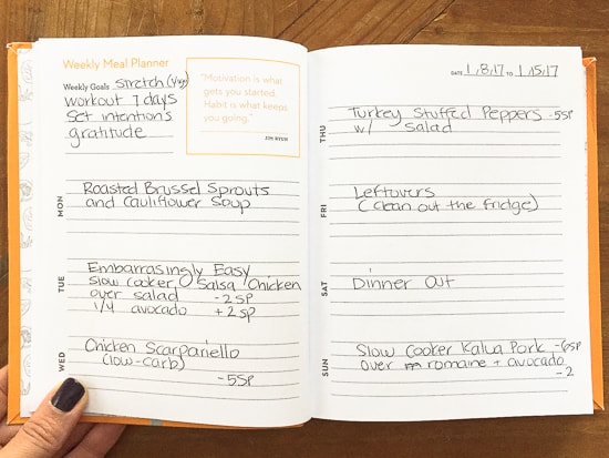 Skinnytaste Dinner Plan (Week 58)