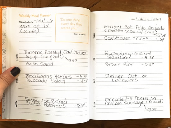 Skinnytaste Dinner Plan (Week 59)