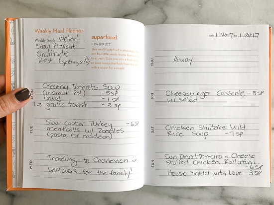 Skinnytaste Dinner Plan (Week 60)