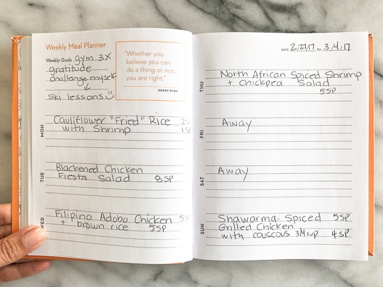 Skinnytaste Dinner Plan (Week 64)