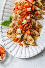 Grilled Chicken Bruschetta