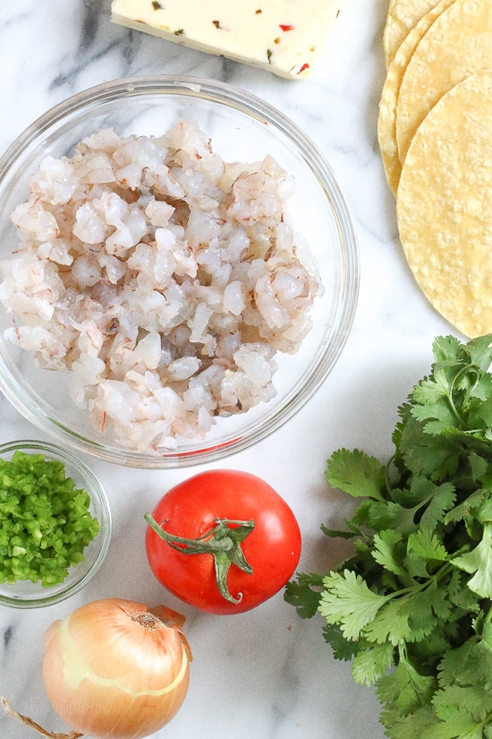 Shrimp Taquito ingredients