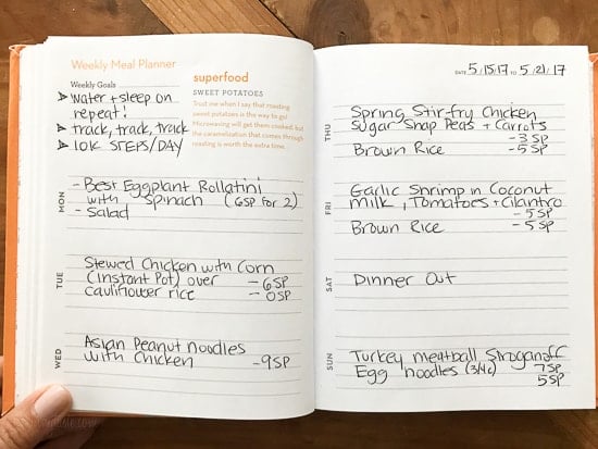Skinnytaste Dinner Plan (Week 75)