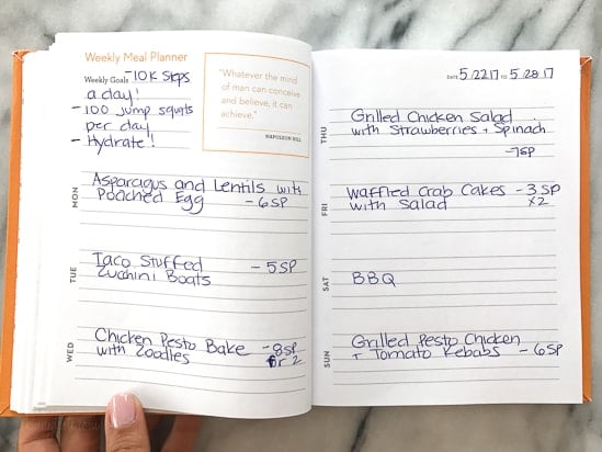 Skinnytaste Dinner Plan (Week 76)