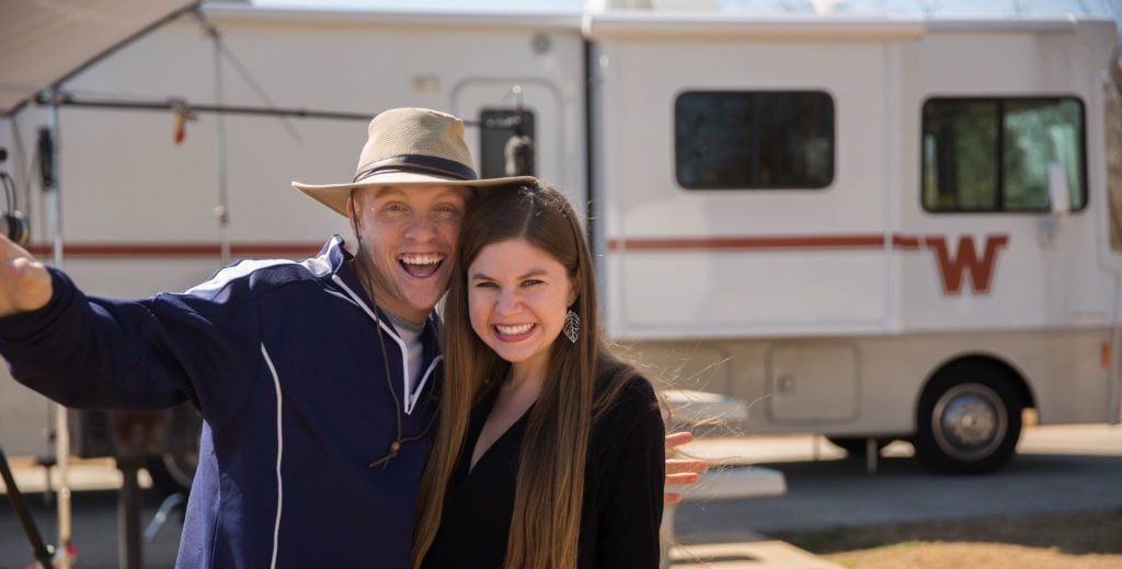 Heath and Alyssa Padgett are living in an RV full-time, making a living, and documenting RV life all at the same time. Here's how they make this a reality!