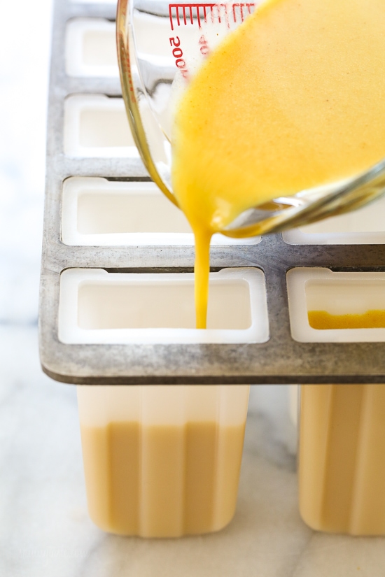 Turmeric Golden Milk Popsicles