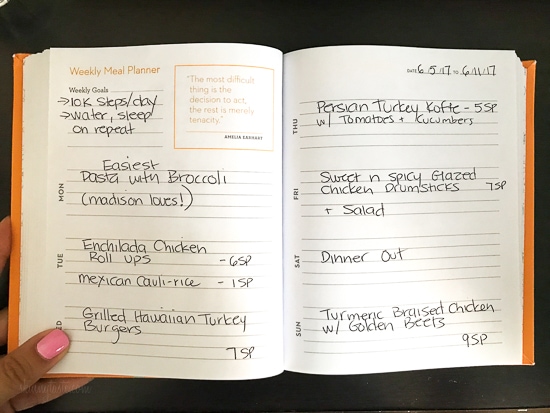 Skinnytaste Dinner Plan (Week 77)