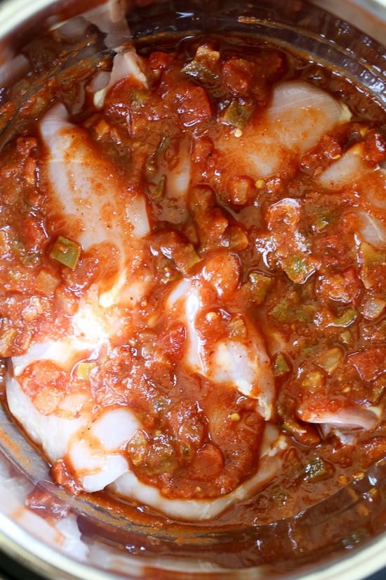 These Chipotle Chicken Bowls with Cilantro Lime Quinoa are so easy to make and have tons of flavor! I like to make them with chicken thighs but if you prefer white meat, chicken breast would work too. Extra limes for squeezing on top are recommended!