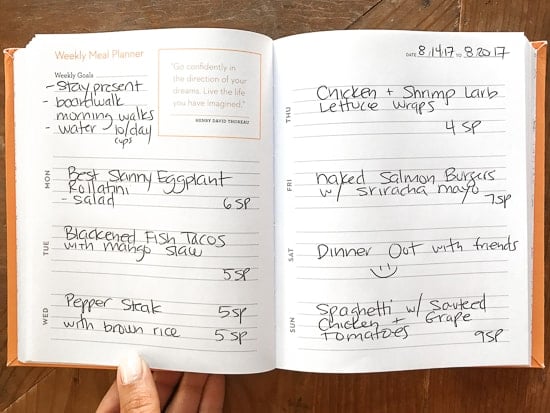 Skinnytaste Dinner Plan (Week 87)