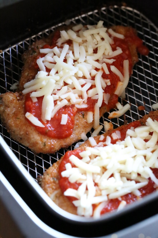 Air Fryer Chicken Parmesan