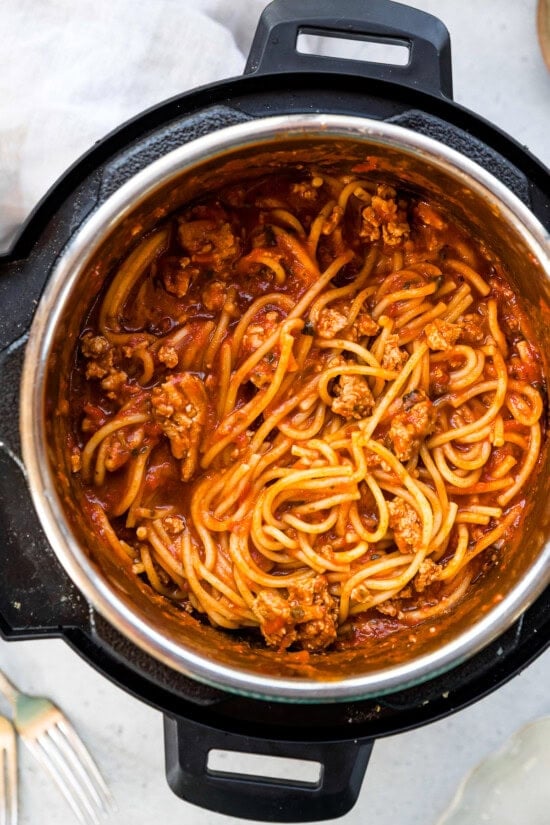Instant Pot Spaghetti