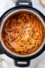Instant Pot Spaghetti
