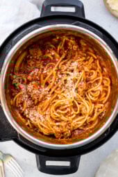 Instant Pot Spaghetti