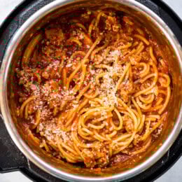 Instant Pot Spaghetti