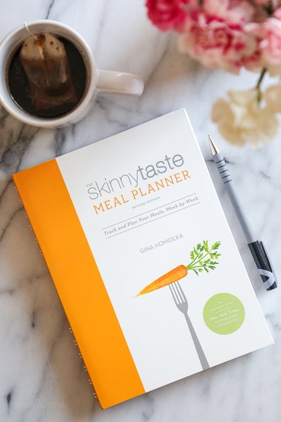 I'm super excited to share the completely updated and revised Skinnytaste Meal Planner, Revised Edition a 52-week, daily meal planner to help you jump start your health goals by getting organized. Based on everyone's feedback about improving my previous Meal Planner, this revised planner was improved based on your feedback!