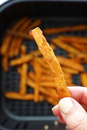 Air fryer sweet potato fries