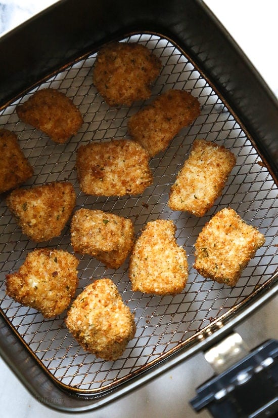 Chicken Nuggets in the air-fryer.