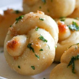 No Yeast Garlic Knots