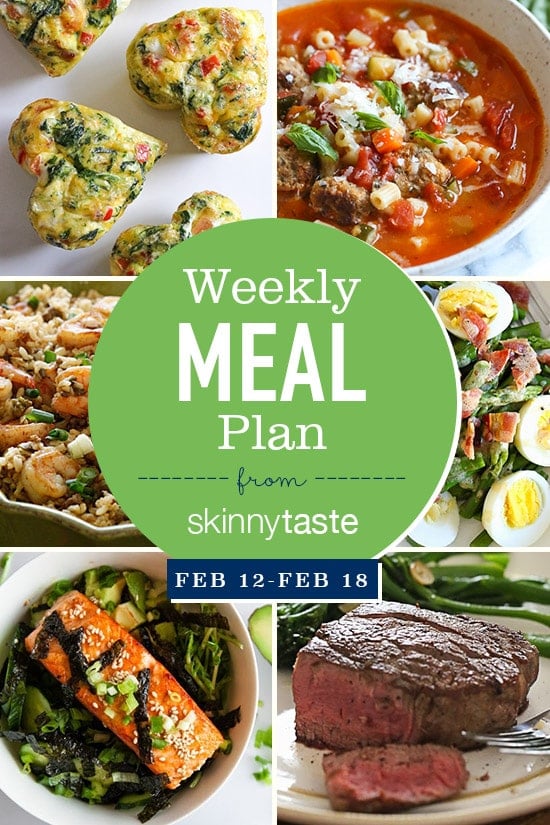 A free 7-day flexible meal plan including breakfast, lunch and dinner and a shopping list. All recipes include calories and Weight Watchers Freestyle Smart Points.