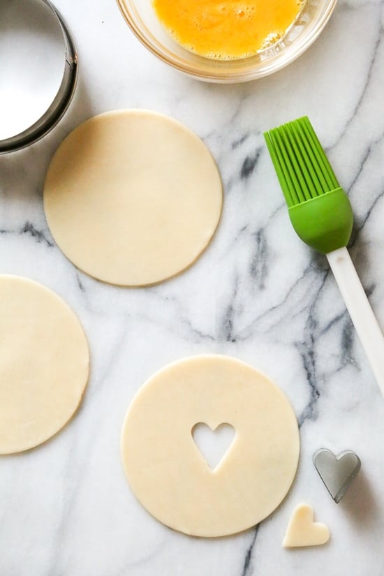 These individual Mixed Berry Pies are perfect for portion control. Easy to make, made with strawberries, blackberries and raspberries and easy with refrigerated pie crust.