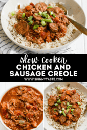 Slow Cooker Chicken and Sausage Creole