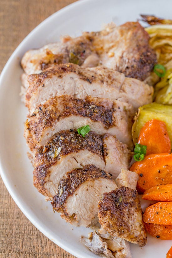 Leave the same old Corned Beef behind for this Corned Turkey and Cabbage Dinner made with all the same pickling spices and roasted vegetables. Roasted Turkey Breast