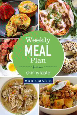 Skinnytaste Meal Plan (March 5-March 11)