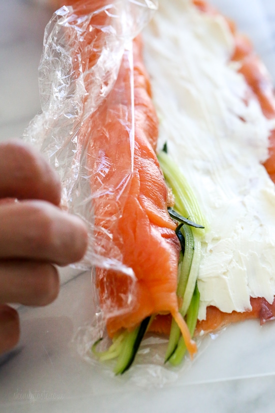 These elegant smoked salmon pinwheels are perfect if you want to enjoy lox without the bagels for a low-carb, keto appetizer.