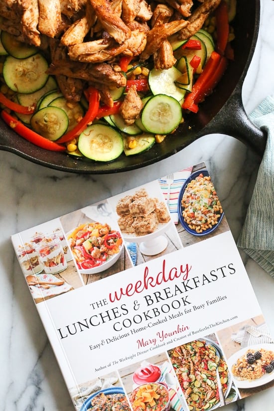 Southwest Chicken Skillet with Corn and Zucchini is the perfect veggie-loaded dinner made all in one pot!