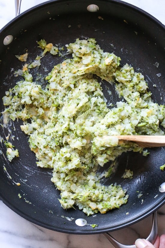 These easy, copycat Ikea vegetable potato and broccoli cakes called grönsakskaka make a delicious side dish for breakfast or dinner!
