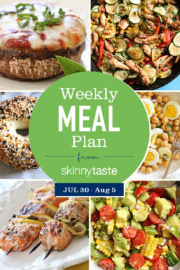A free 7-day flexible meal plan including breakfast, lunch and dinner and a shopping list. All recipes include calories and Weight Watchers Freestyle™ SmartPoints®.