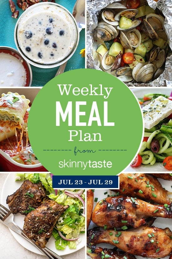 A free 7-day flexible meal plan including breakfast, lunch and dinner and a shopping list. All recipes include calories and Weight Watchers Freestyle™ SmartPoints®.